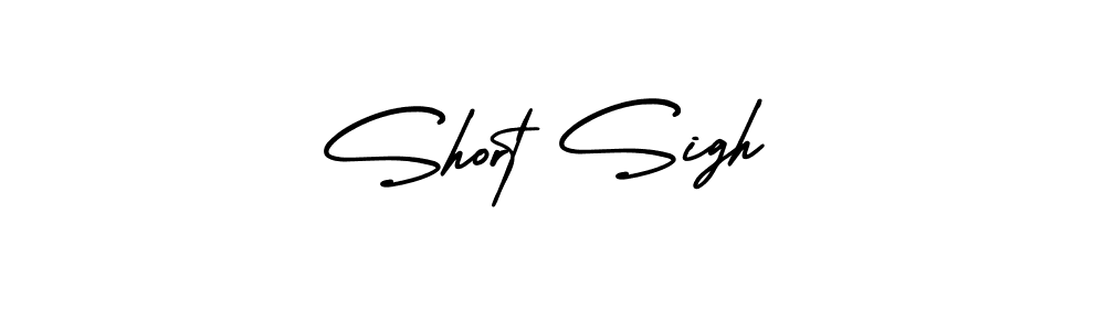 Once you've used our free online signature maker to create your best signature AmerikaSignatureDemo-Regular style, it's time to enjoy all of the benefits that Short Sigh name signing documents. Short Sigh signature style 3 images and pictures png