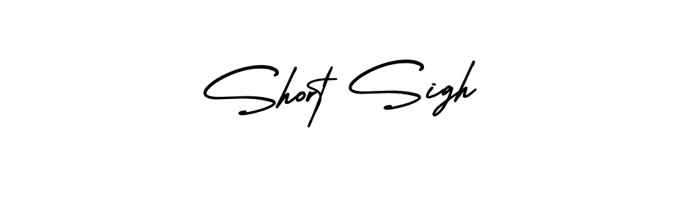 Once you've used our free online signature maker to create your best signature AmerikaSignatureDemo-Regular style, it's time to enjoy all of the benefits that Short Sigh name signing documents. Short Sigh signature style 3 images and pictures png