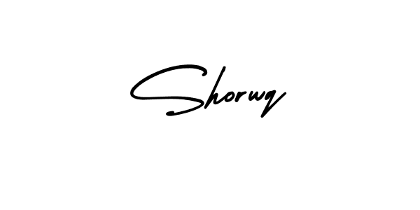 It looks lik you need a new signature style for name Shorwq. Design unique handwritten (AmerikaSignatureDemo-Regular) signature with our free signature maker in just a few clicks. Shorwq signature style 3 images and pictures png