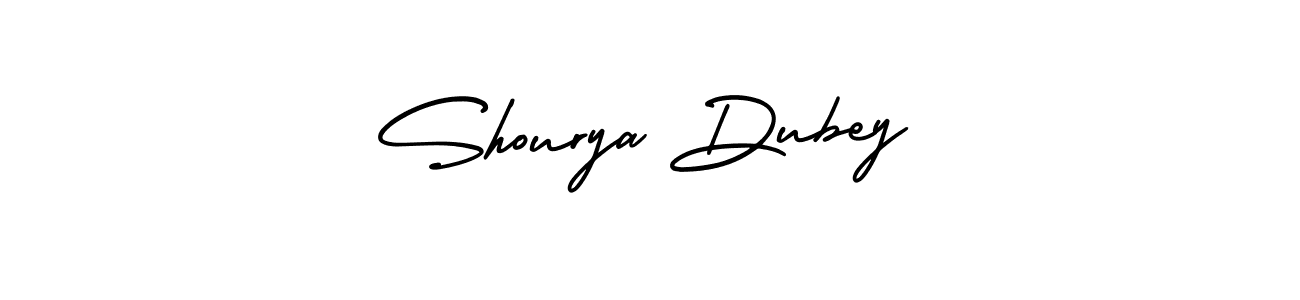 AmerikaSignatureDemo-Regular is a professional signature style that is perfect for those who want to add a touch of class to their signature. It is also a great choice for those who want to make their signature more unique. Get Shourya Dubey name to fancy signature for free. Shourya Dubey signature style 3 images and pictures png