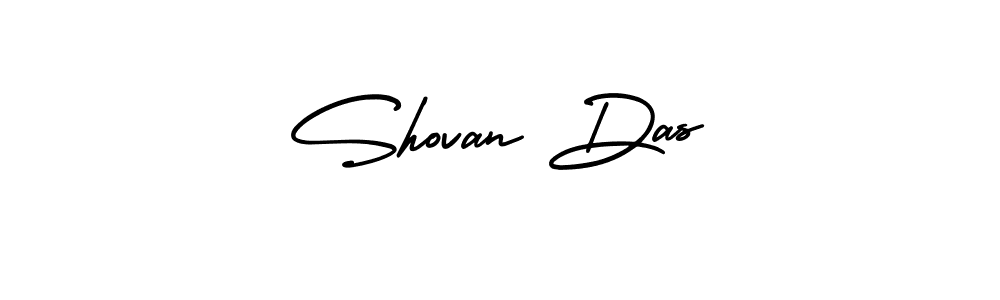 AmerikaSignatureDemo-Regular is a professional signature style that is perfect for those who want to add a touch of class to their signature. It is also a great choice for those who want to make their signature more unique. Get Shovan Das name to fancy signature for free. Shovan Das signature style 3 images and pictures png