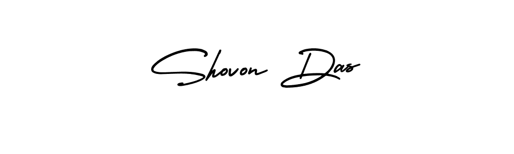 How to Draw Shovon Das signature style? AmerikaSignatureDemo-Regular is a latest design signature styles for name Shovon Das. Shovon Das signature style 3 images and pictures png