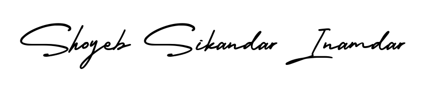 Create your official email sign-off with Shoyeb Sikandar Inamdar name in AmerikaSignatureDemo-Regular style. Crisp, clean, and perfectly legible across all screens. Shoyeb Sikandar Inamdar signature style 3 images and pictures png