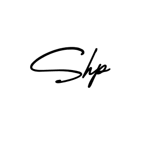 It looks lik you need a new signature style for name Shp. Design unique handwritten (AmerikaSignatureDemo-Regular) signature with our free signature maker in just a few clicks. Shp signature style 3 images and pictures png