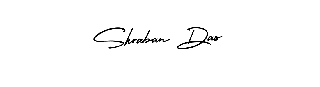 How to Draw Shraban Das signature style? AmerikaSignatureDemo-Regular is a latest design signature styles for name Shraban Das. Shraban Das signature style 3 images and pictures png