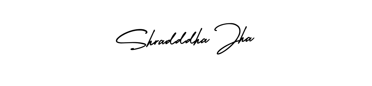 Design your own signature with our free online signature maker. With this signature software, you can create a handwritten (AmerikaSignatureDemo-Regular) signature for name Shradddha Jha. Shradddha Jha signature style 3 images and pictures png
