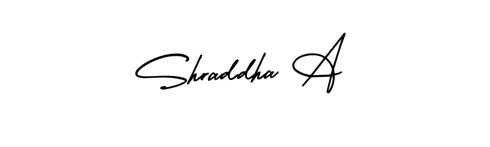 How to make Shraddha A signature? AmerikaSignatureDemo-Regular is a professional autograph style. Create handwritten signature for Shraddha A name. Shraddha A signature style 3 images and pictures png