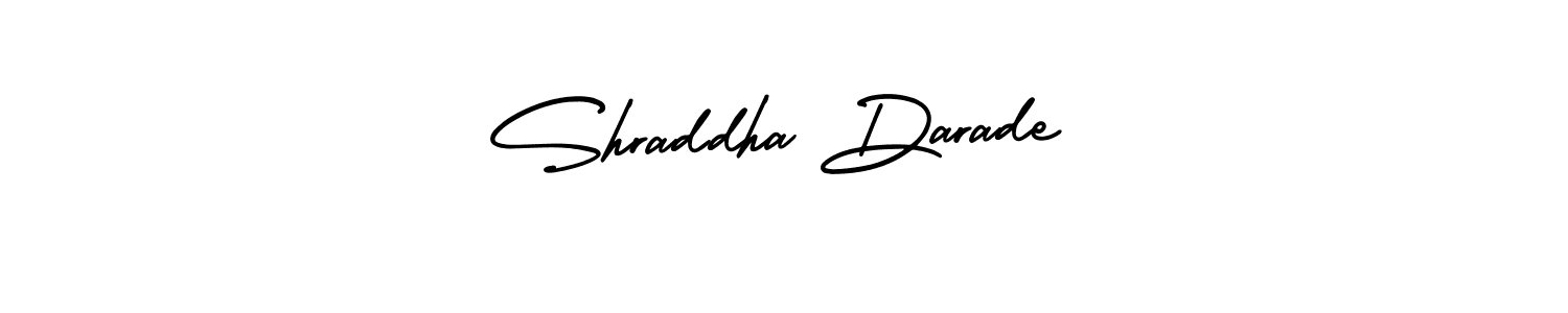 AmerikaSignatureDemo-Regular is a professional signature style that is perfect for those who want to add a touch of class to their signature. It is also a great choice for those who want to make their signature more unique. Get Shraddha Darade name to fancy signature for free. Shraddha Darade signature style 3 images and pictures png
