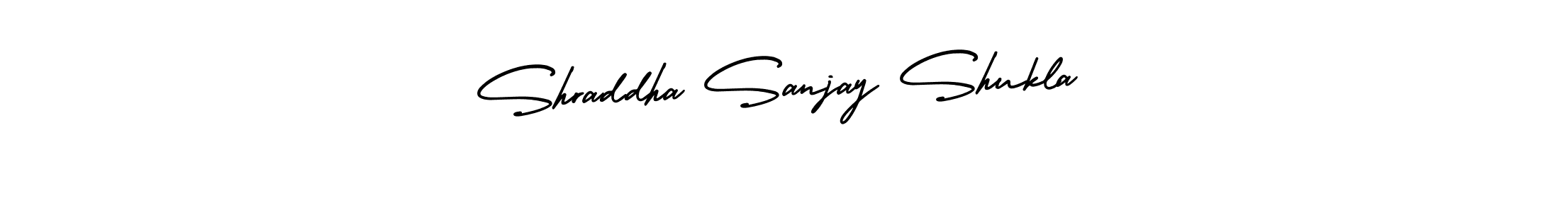 AmerikaSignatureDemo-Regular is a professional signature style that is perfect for those who want to add a touch of class to their signature. It is also a great choice for those who want to make their signature more unique. Get Shraddha Sanjay Shukla name to fancy signature for free. Shraddha Sanjay Shukla signature style 3 images and pictures png