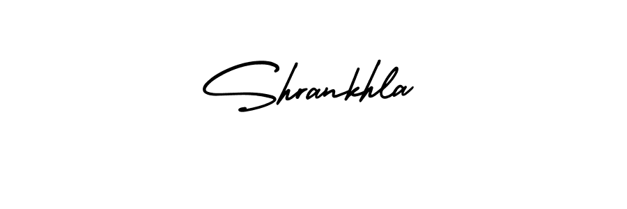 Similarly AmerikaSignatureDemo-Regular is the best handwritten signature design. Signature creator online .You can use it as an online autograph creator for name Shrankhla. Shrankhla signature style 3 images and pictures png