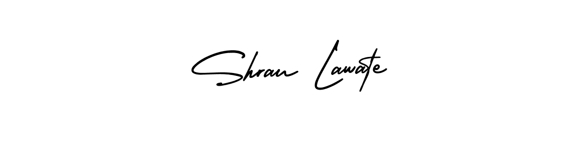 How to make Shrau Lawate name signature. Use AmerikaSignatureDemo-Regular style for creating short signs online. This is the latest handwritten sign. Shrau Lawate signature style 3 images and pictures png