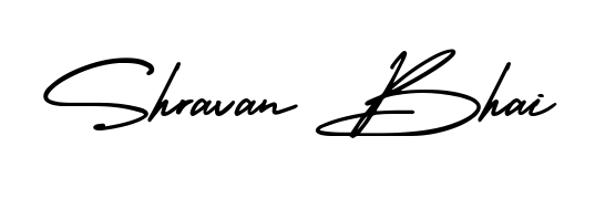 Also You can easily find your signature by using the search form. We will create Shravan Bhai name handwritten signature images for you free of cost using AmerikaSignatureDemo-Regular sign style. Shravan Bhai signature style 3 images and pictures png