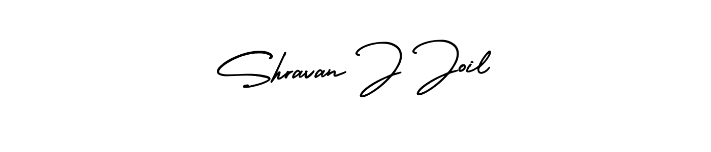 You can use this online signature creator to create a handwritten signature for the name Shravan J Joil. This is the best online autograph maker. Shravan J Joil signature style 3 images and pictures png