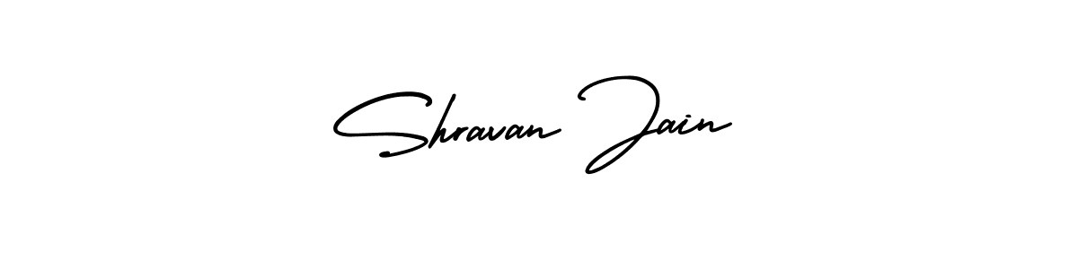 You can use this online signature creator to create a handwritten signature for the name Shravan Jain. This is the best online autograph maker. Shravan Jain signature style 3 images and pictures png