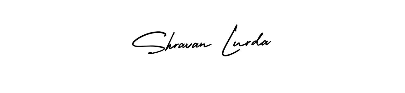 Make a beautiful signature design for name Shravan Lurda. With this signature (AmerikaSignatureDemo-Regular) style, you can create a handwritten signature for free. Shravan Lurda signature style 3 images and pictures png