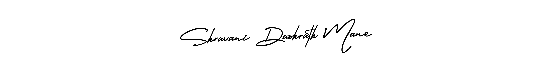 Also You can easily find your signature by using the search form. We will create Shravani Dashrath Mane name handwritten signature images for you free of cost using AmerikaSignatureDemo-Regular sign style. Shravani Dashrath Mane signature style 3 images and pictures png