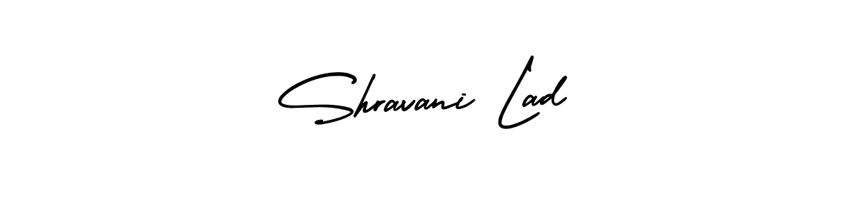 Design your own signature with our free online signature maker. With this signature software, you can create a handwritten (AmerikaSignatureDemo-Regular) signature for name Shravani Lad. Shravani Lad signature style 3 images and pictures png