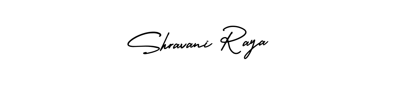 How to make Shravani Raya signature? AmerikaSignatureDemo-Regular is a professional autograph style. Create handwritten signature for Shravani Raya name. Shravani Raya signature style 3 images and pictures png
