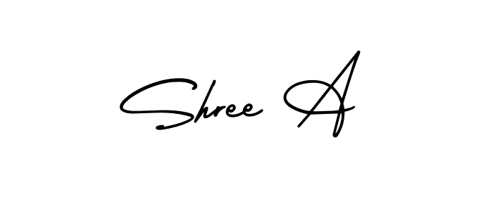 AmerikaSignatureDemo-Regular is a professional signature style that is perfect for those who want to add a touch of class to their signature. It is also a great choice for those who want to make their signature more unique. Get Shree A name to fancy signature for free. Shree A signature style 3 images and pictures png