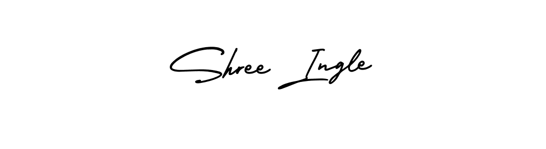 See photos of Shree Ingle official signature by Spectra . Check more albums & portfolios. Read reviews & check more about AmerikaSignatureDemo-Regular font. Shree Ingle signature style 3 images and pictures png