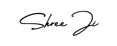 Designed for modern professionals: Shree Ji name signature crafted with AmerikaSignatureDemo-Regular script. Ready for digital PDF workflows. Shree Ji signature style 3 images and pictures png