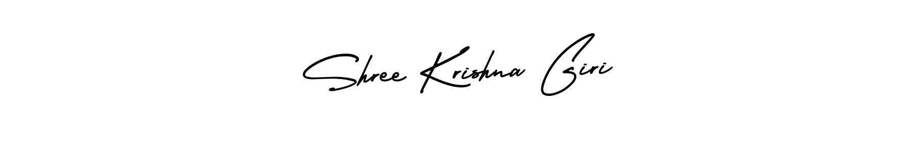 AmerikaSignatureDemo-Regular is a professional signature style that is perfect for those who want to add a touch of class to their signature. It is also a great choice for those who want to make their signature more unique. Get Shree Krishna Giri name to fancy signature for free. Shree Krishna Giri signature style 3 images and pictures png