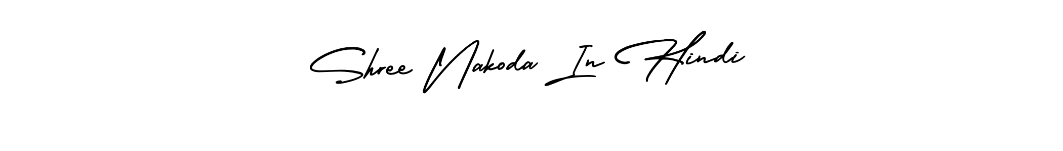 if you are searching for the best signature style for your name Shree Nakoda In Hindi. so please give up your signature search. here we have designed multiple signature styles  using AmerikaSignatureDemo-Regular. Shree Nakoda In Hindi signature style 3 images and pictures png