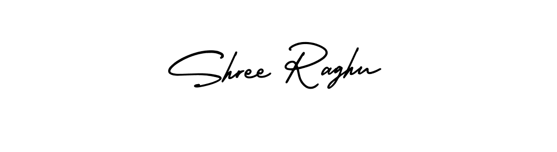 Make a beautiful signature design for name Shree Raghu. With this signature (AmerikaSignatureDemo-Regular) style, you can create a handwritten signature for free. Shree Raghu signature style 3 images and pictures png