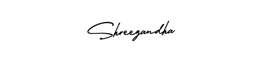 How to make Shreegandha signature? AmerikaSignatureDemo-Regular is a professional autograph style. Create handwritten signature for Shreegandha name. Shreegandha signature style 3 images and pictures png