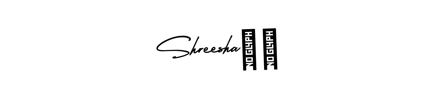 Also we have Shreesha❤️ name is the best signature style. Create professional handwritten signature collection using AmerikaSignatureDemo-Regular autograph style. Shreesha❤️ signature style 3 images and pictures png