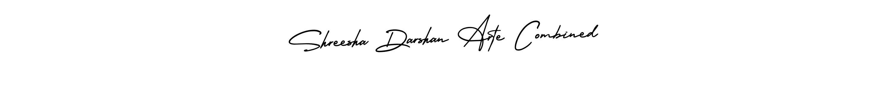 if you are searching for the best signature style for your name Shreesha Darshan Arte Combined. so please give up your signature search. here we have designed multiple signature styles  using AmerikaSignatureDemo-Regular. Shreesha Darshan Arte Combined signature style 3 images and pictures png