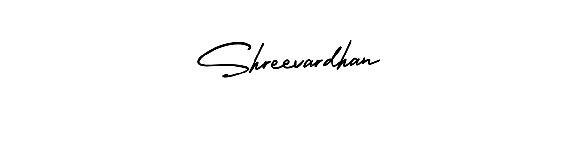 Design your own signature with our free online signature maker. With this signature software, you can create a handwritten (AmerikaSignatureDemo-Regular) signature for name Shreevardhan. Shreevardhan signature style 3 images and pictures png