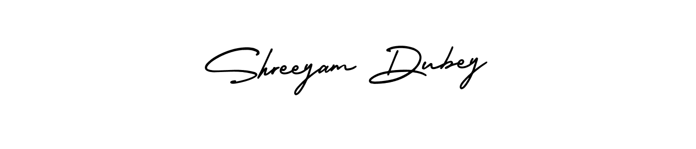 if you are searching for the best signature style for your name Shreeyam Dubey. so please give up your signature search. here we have designed multiple signature styles  using AmerikaSignatureDemo-Regular. Shreeyam Dubey signature style 3 images and pictures png