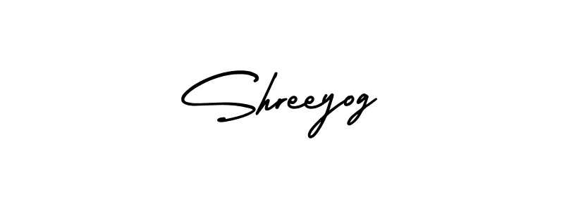 It looks lik you need a new signature style for name Shreeyog. Design unique handwritten (AmerikaSignatureDemo-Regular) signature with our free signature maker in just a few clicks. Shreeyog signature style 3 images and pictures png