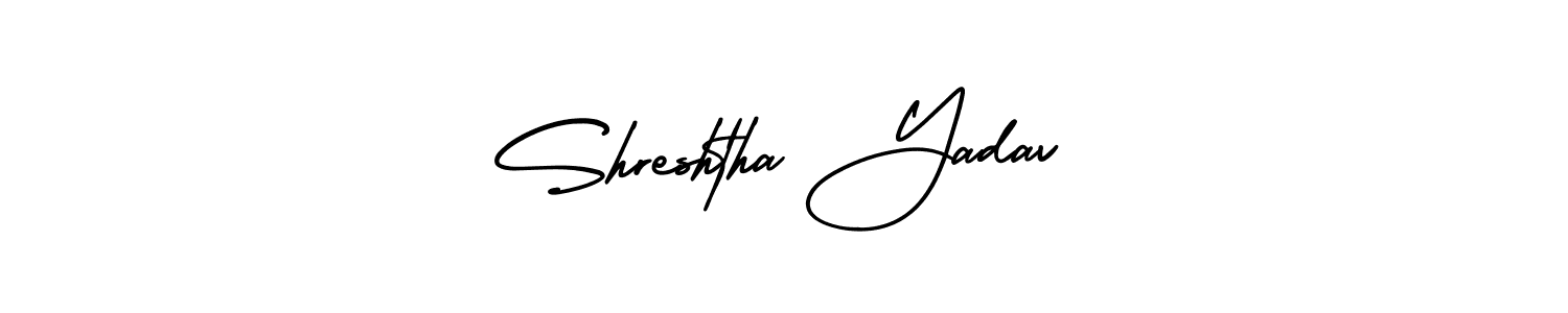if you are searching for the best signature style for your name Shreshtha Yadav. so please give up your signature search. here we have designed multiple signature styles  using AmerikaSignatureDemo-Regular. Shreshtha Yadav signature style 3 images and pictures png