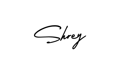 Best and Professional Signature Style for Shrey. AmerikaSignatureDemo-Regular Best Signature Style Collection. Shrey signature style 3 images and pictures png