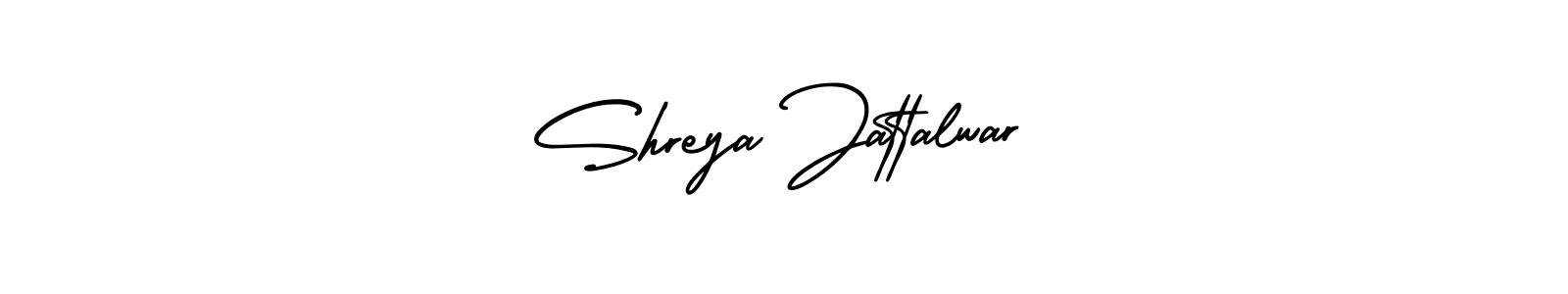 Design your own signature with our free online signature maker. With this signature software, you can create a handwritten (AmerikaSignatureDemo-Regular) signature for name Shreya Jattalwar. Shreya Jattalwar signature style 3 images and pictures png