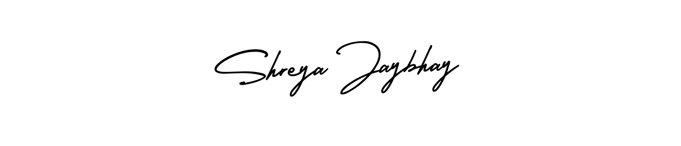 Make a beautiful signature design for name Shreya Jaybhay. Use this online signature maker to create a handwritten signature for free. Shreya Jaybhay signature style 3 images and pictures png