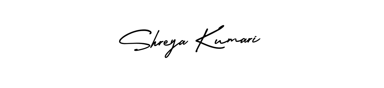 Use a signature maker to create a handwritten signature online. With this signature software, you can design (AmerikaSignatureDemo-Regular) your own signature for name Shreya Kumari. Shreya Kumari signature style 3 images and pictures png