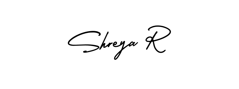 You can use this online signature creator to create a handwritten signature for the name Shreya R. This is the best online autograph maker. Shreya R signature style 3 images and pictures png