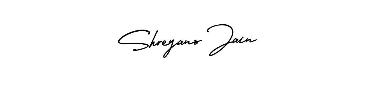 Also You can easily find your signature by using the search form. We will create Shreyans Jain name handwritten signature images for you free of cost using AmerikaSignatureDemo-Regular sign style. Shreyans Jain signature style 3 images and pictures png