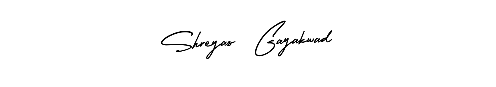 Design your own signature with our free online signature maker. With this signature software, you can create a handwritten (AmerikaSignatureDemo-Regular) signature for name Shreyas  Gayakwad. Shreyas  Gayakwad signature style 3 images and pictures png