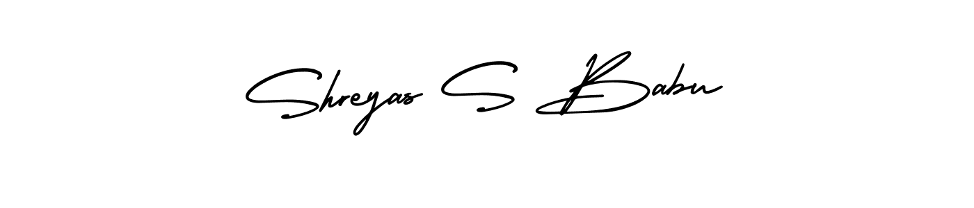 Check out images of Autograph of Shreyas S Babu name. Actor Shreyas S Babu Signature Style. AmerikaSignatureDemo-Regular is a professional sign style online. Shreyas S Babu signature style 3 images and pictures png