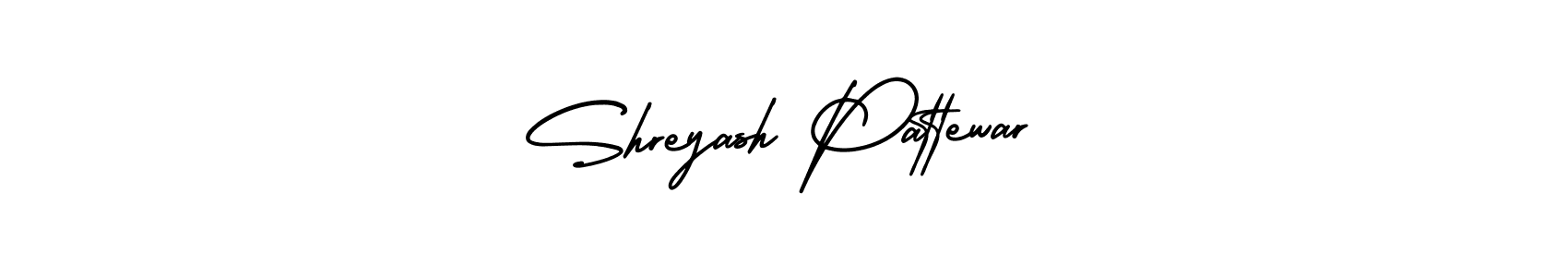 Make a beautiful signature design for name Shreyash Pattewar. Use this online signature maker to create a handwritten signature for free. Shreyash Pattewar signature style 3 images and pictures png