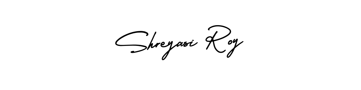 Also You can easily find your signature by using the search form. We will create Shreyasi Roy name handwritten signature images for you free of cost using AmerikaSignatureDemo-Regular sign style. Shreyasi Roy signature style 3 images and pictures png