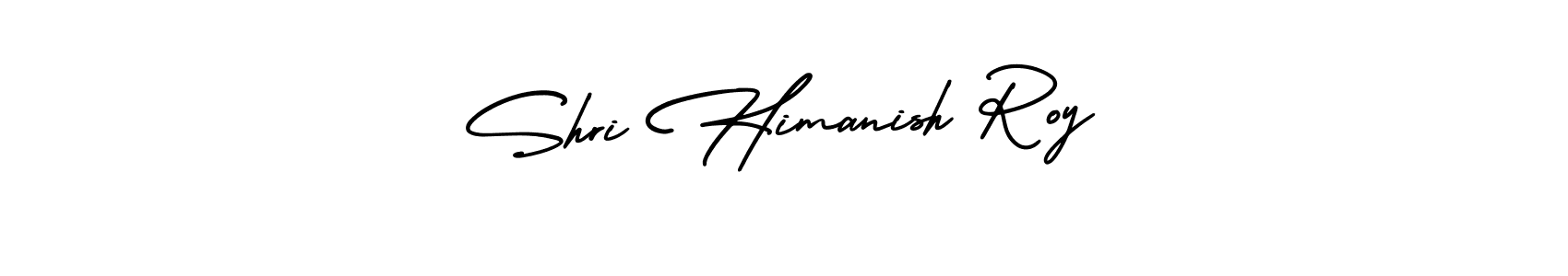 Shri Himanish Roy stylish signature style. Best Handwritten Sign (AmerikaSignatureDemo-Regular) for my name. Handwritten Signature Collection Ideas for my name Shri Himanish Roy. Shri Himanish Roy signature style 3 images and pictures png