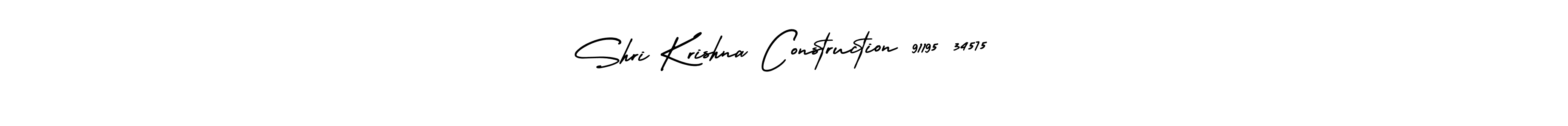 You can use this online signature creator to create a handwritten signature for the name Shri Krishna Construction 91195 34575. This is the best online autograph maker. Shri Krishna Construction 91195 34575 signature style 3 images and pictures png