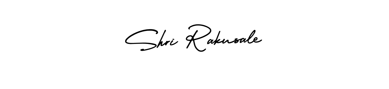 It looks lik you need a new signature style for name Shri Rakusale. Design unique handwritten (AmerikaSignatureDemo-Regular) signature with our free signature maker in just a few clicks. Shri Rakusale signature style 3 images and pictures png