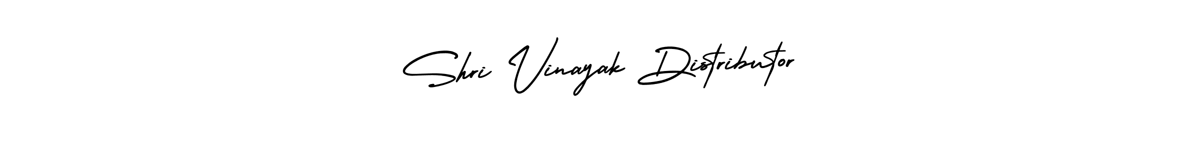Shri Vinayak Distributor stylish signature style. Best Handwritten Sign (AmerikaSignatureDemo-Regular) for my name. Handwritten Signature Collection Ideas for my name Shri Vinayak Distributor. Shri Vinayak Distributor signature style 3 images and pictures png