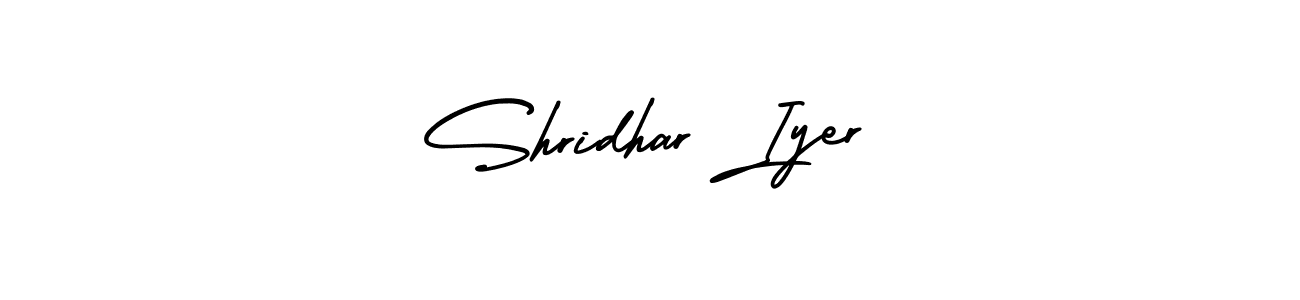 Also we have Shridhar Iyer name is the best signature style. Create professional handwritten signature collection using AmerikaSignatureDemo-Regular autograph style. Shridhar Iyer signature style 3 images and pictures png